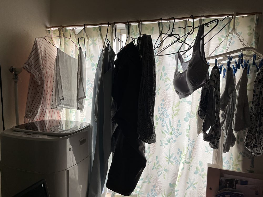女性の部屋の写真